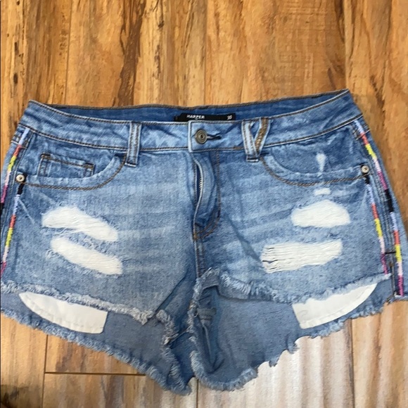 Pants - Harper super comfy denim shorts size 30 Francescas